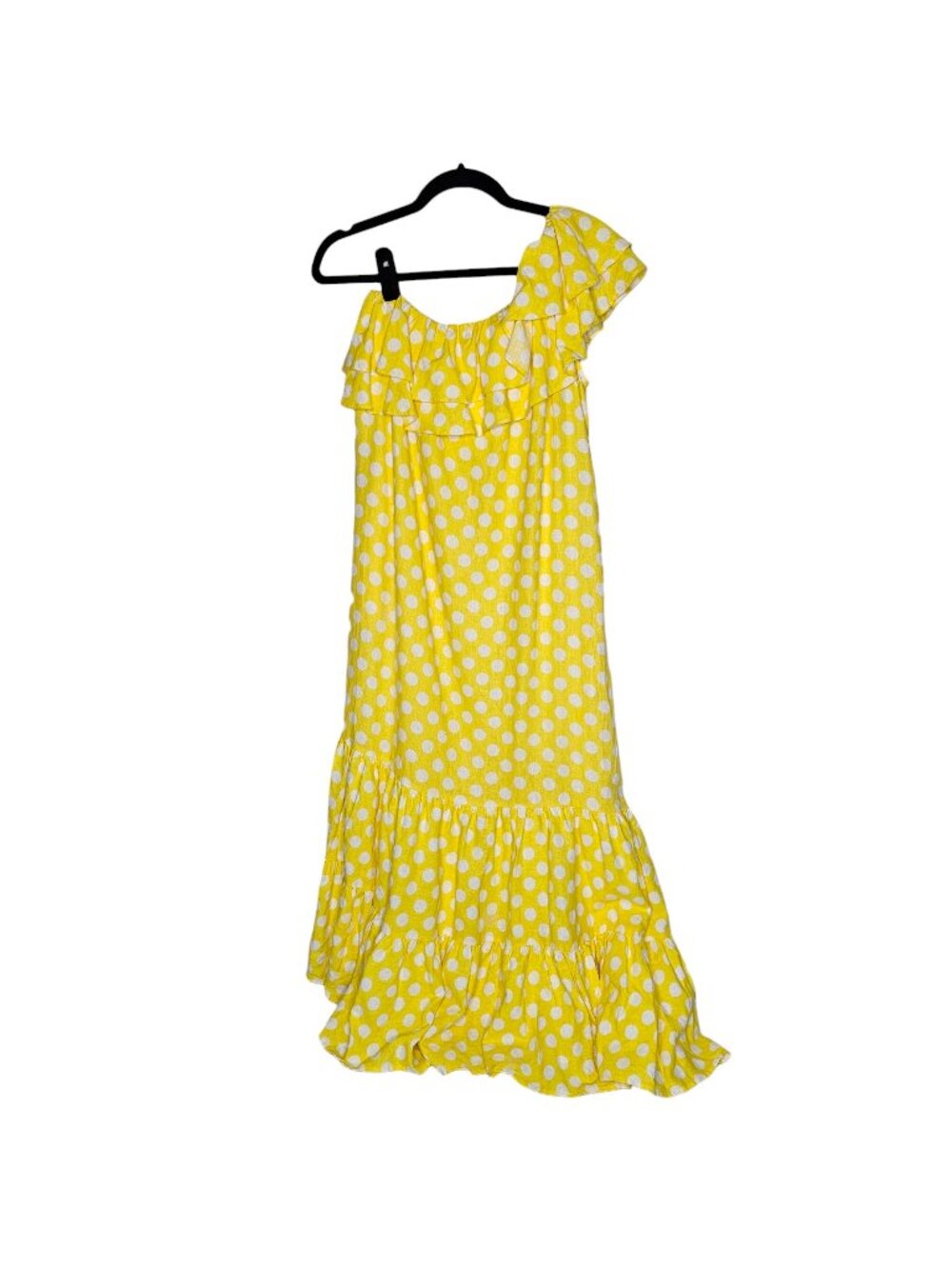 Lisa Marie Fernandez Target S Dress Linen Tiered Midi Beach Resort Vacation